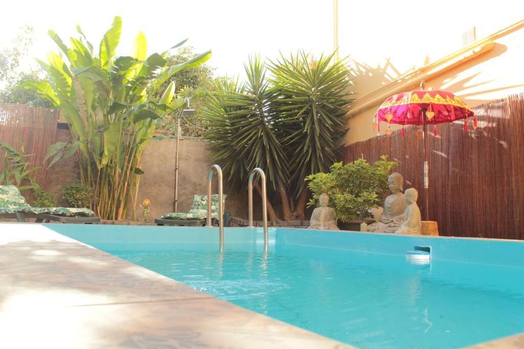 Вилла Casa Con Piscina En El Centro Лос-Льянос-де-Аридане Экстерьер фото