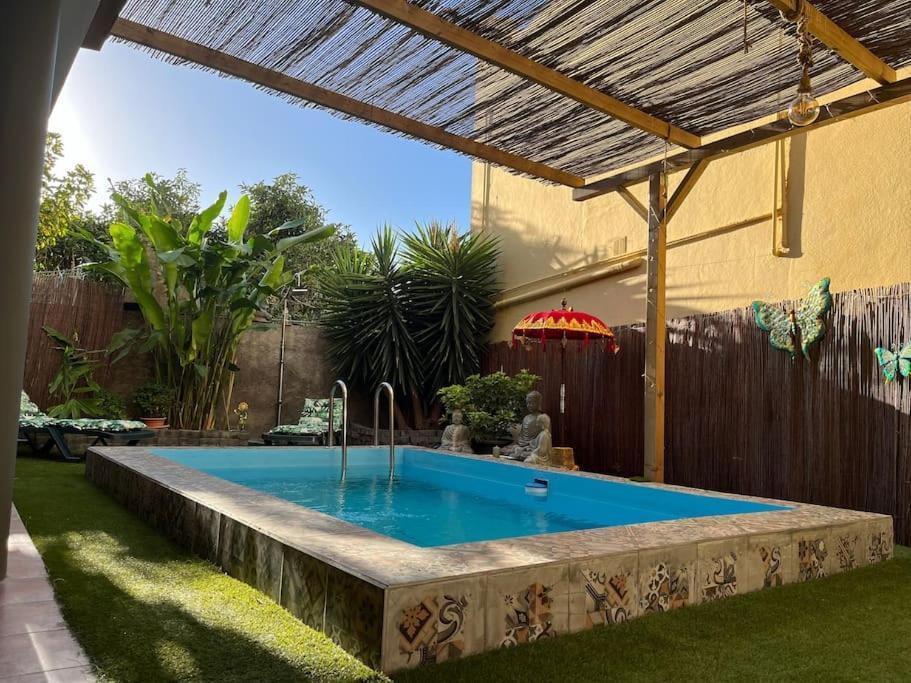 Вилла Casa Con Piscina En El Centro Лос-Льянос-де-Аридане Экстерьер фото